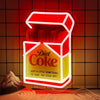 Fridge Cigs Diet Coke Neon Sign - Just a Little Something to take the edge off