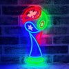 World Cup Trophy Neon Sign