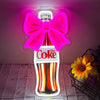 Diet Coke Bottle Neon Light