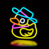 Cartoon Duck Neon Light