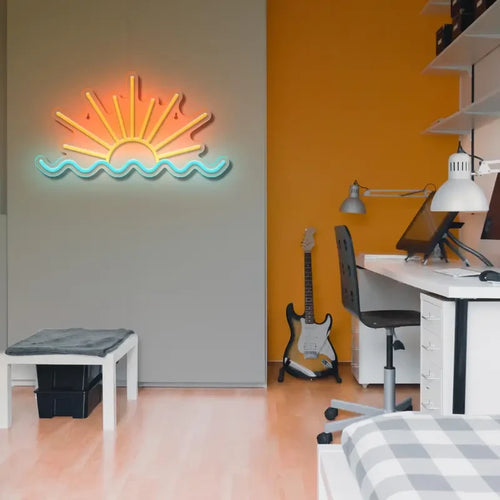 Beach Wave LED Neon Sign
