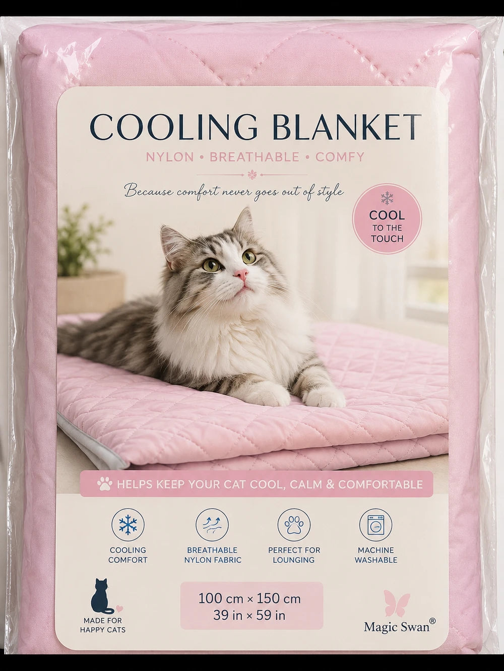 Textured Pet Cooling Blanket