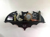 Set of 3 Gothic Bat Crystal Shelves