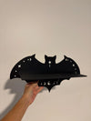 Set of 3 Gothic Bat Crystal Shelves
