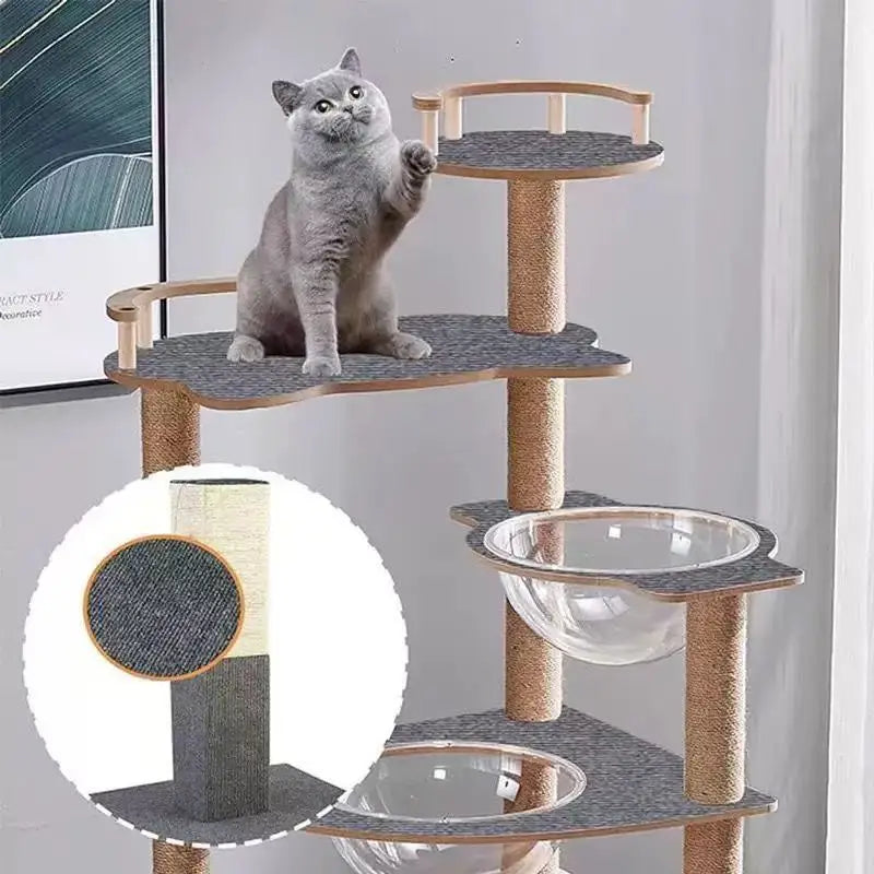 Self-Adhesive Cat Scratching Mat Trimmable Wall Corner Carpet Anti-Scratch Sofa Furniture Protector DIY Claw Grinding Pad