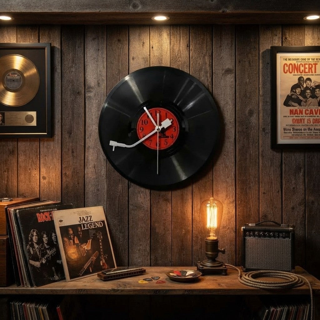 Vinyl Record Wall Clock
